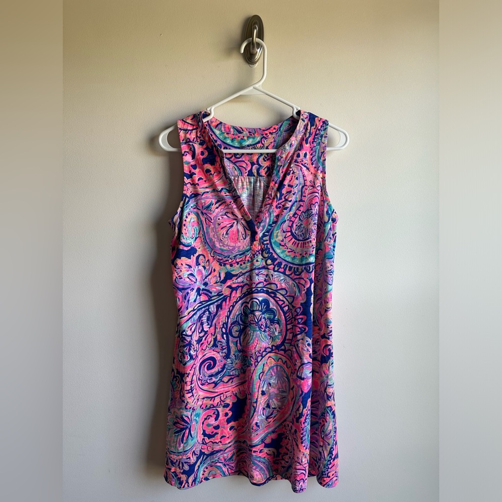 Lilly Pulitzer Dev Paisley Knit Dress, Women’s Size Small